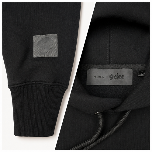 9DCC Luxury Networked Premium Hoodie - Black