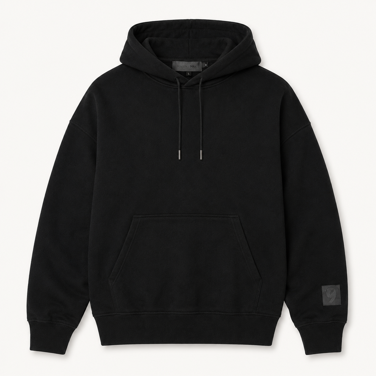 9DCC Luxury Networked Premium Hoodie - Black