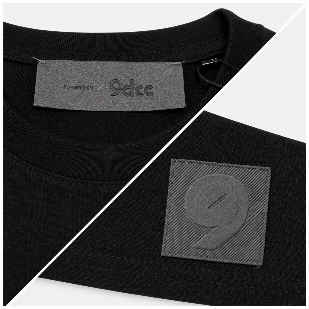 9DCC Luxury Networked Premium Tee - Black