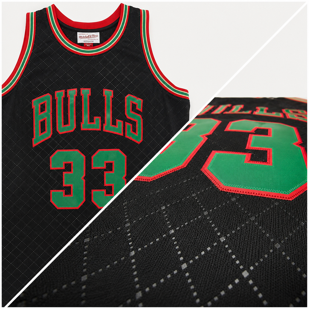 Mitchell & Ness Scottie Pippen Chicago Bulls 1997-98 Hardwood Classics Neapolitan Swingman Jersey - Black