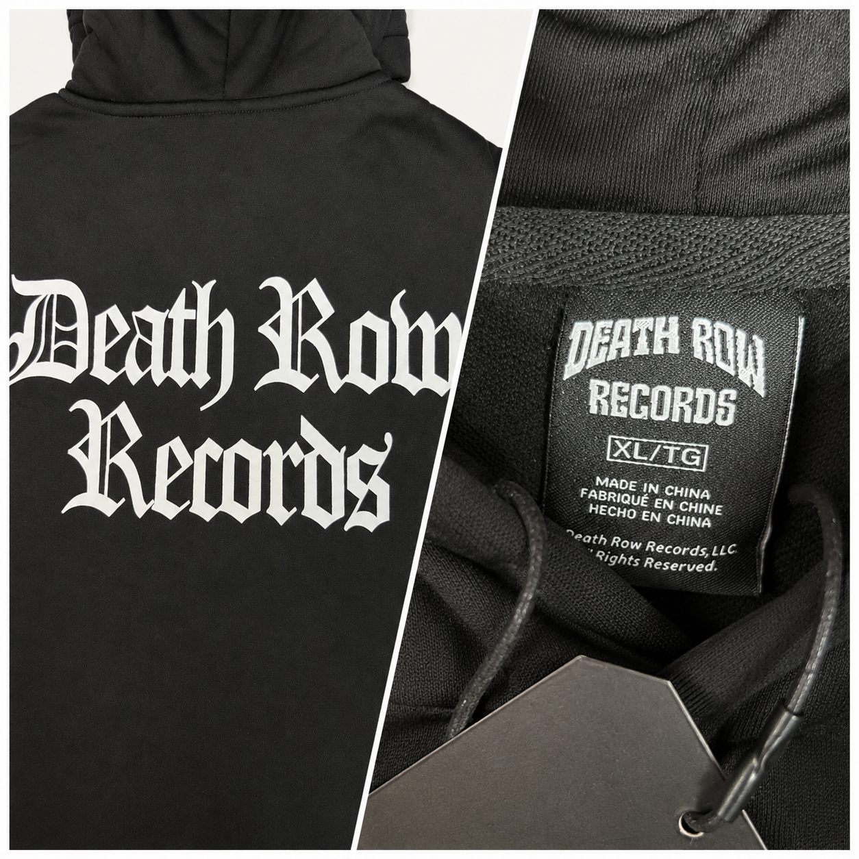 Death Row Records Snoop Dogg Hoodie - Black