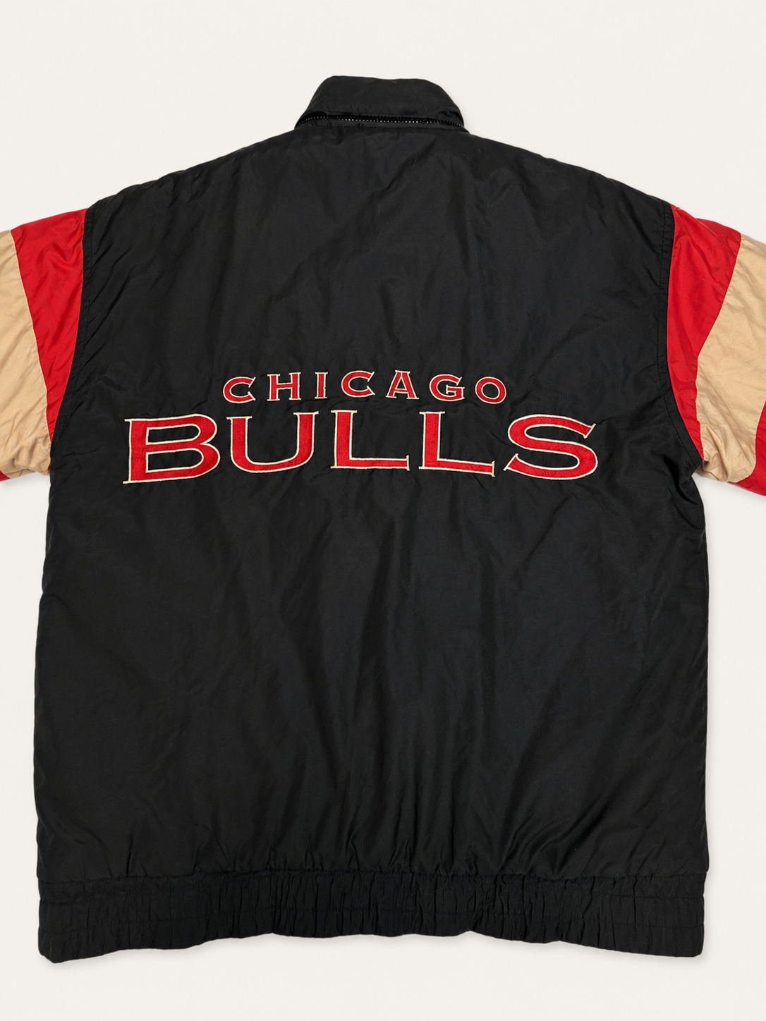 Vintage 90s Chicago Bulls Logo 7 Full-Zip Puffer Jacket - Medium