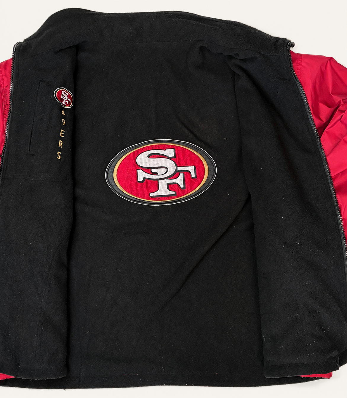 Vintage 90s San Francisco 49ers Pro Player Reversible Jacket - XL