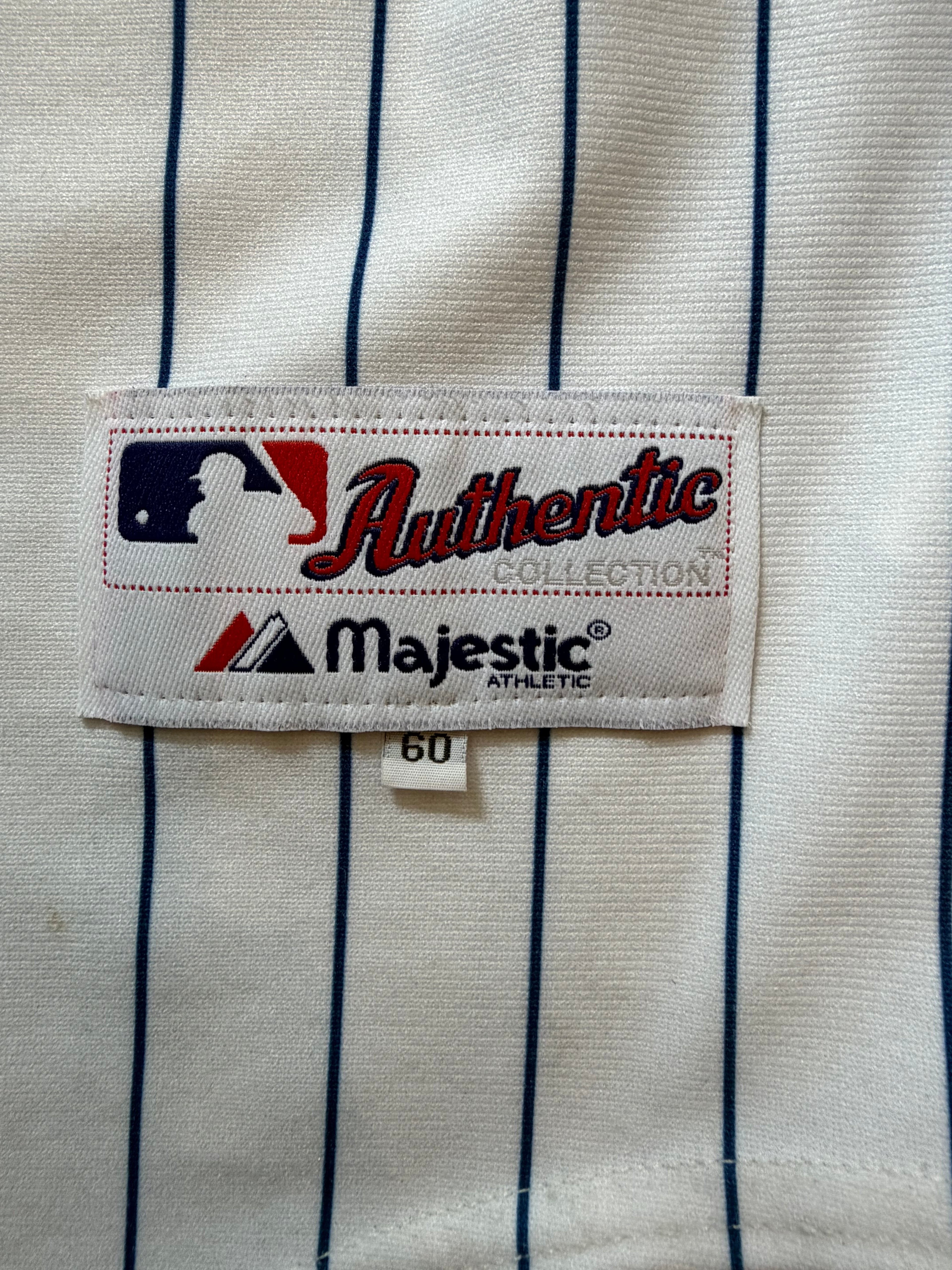 Vintage 2000s Lou Piniella Chicago Cubs Majestic Authentic On-Field Jersey - Size 60