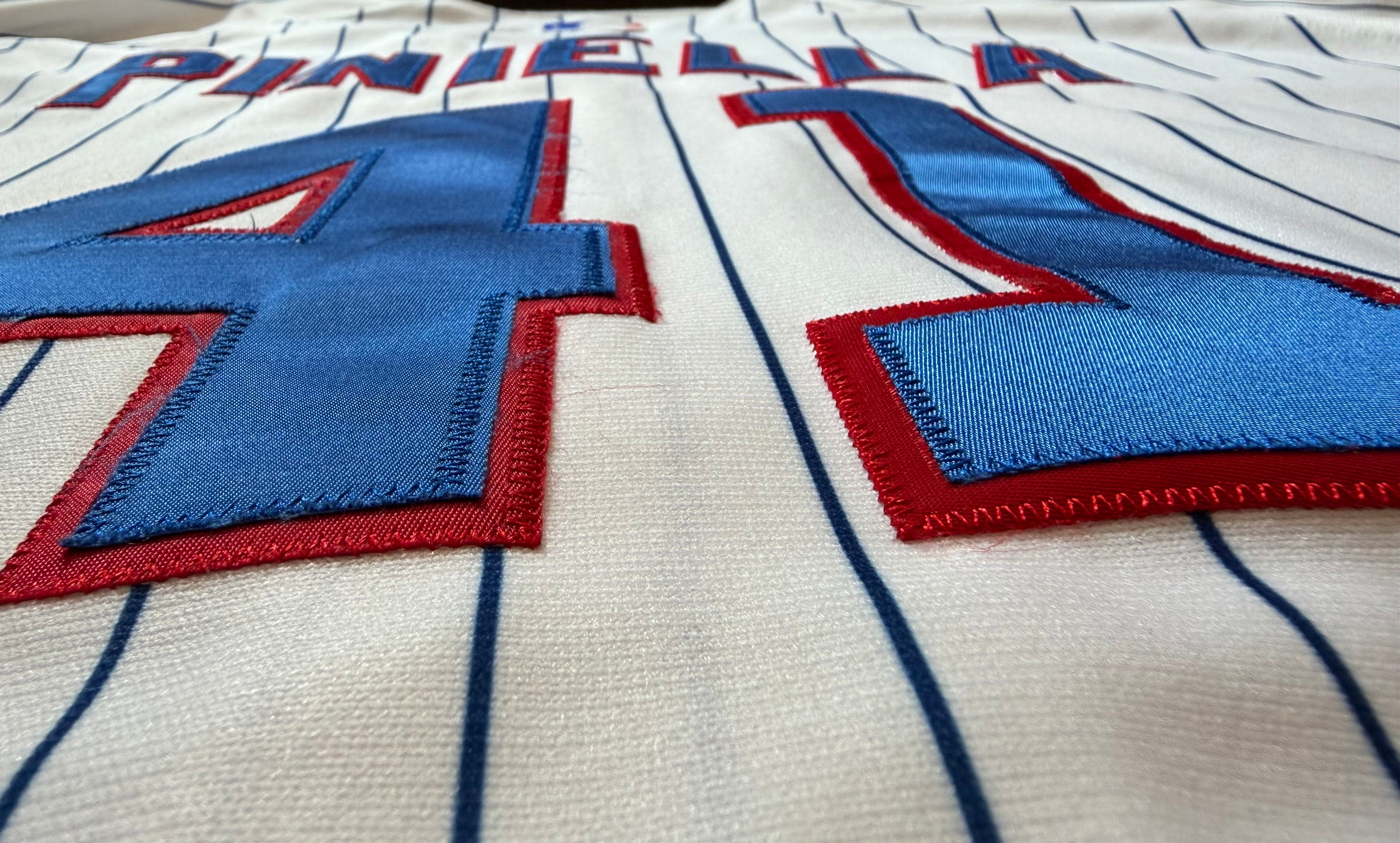 Vintage 2000s Lou Piniella Chicago Cubs Majestic Authentic On-Field Jersey - Size 60