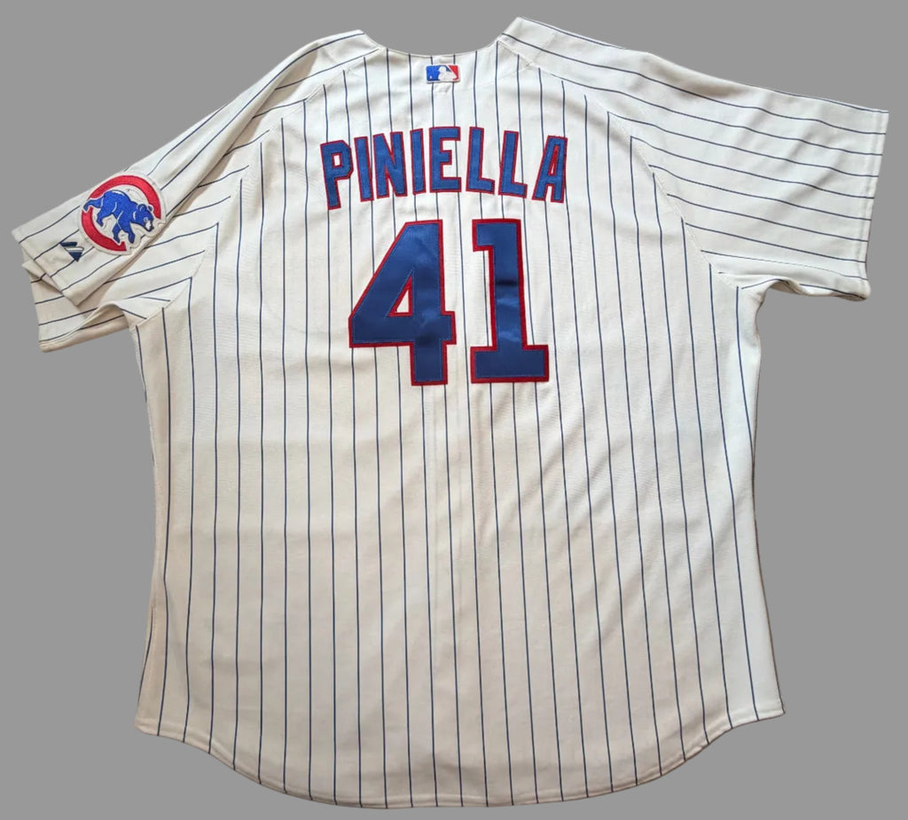 Vintage 2000s Lou Piniella Chicago Cubs Majestic Authentic On-Field Jersey - Size 60