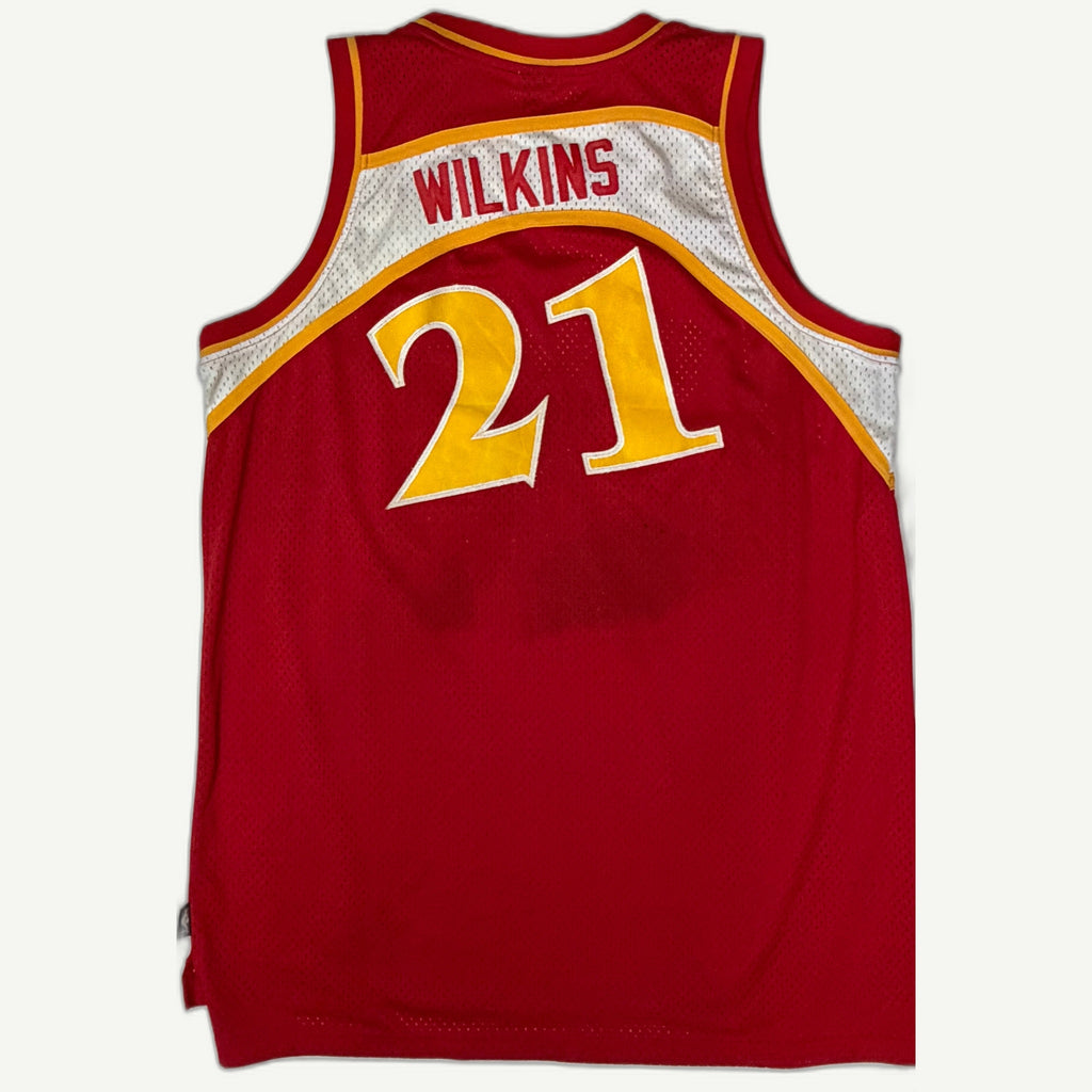 Vintage Reebok Hardwood Classics Dominique Wilkins Atlanta Hawks Jersey - XL