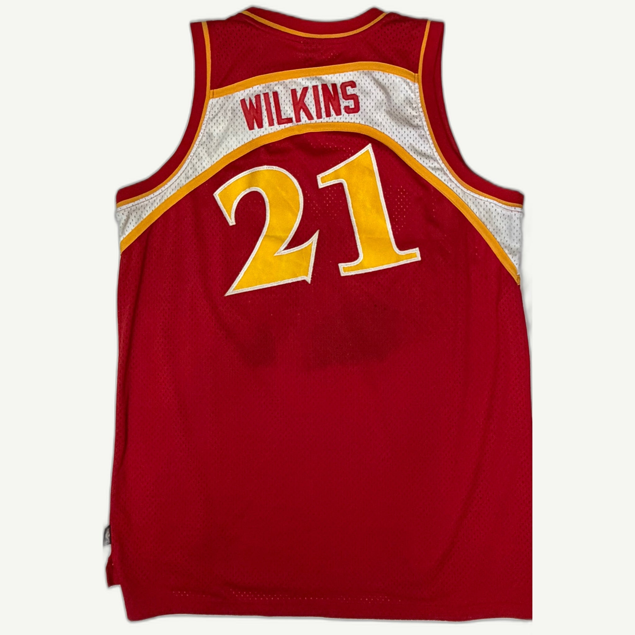 Vintage Reebok Hardwood Classics Dominique Wilkins Atlanta Hawks Jersey - XL