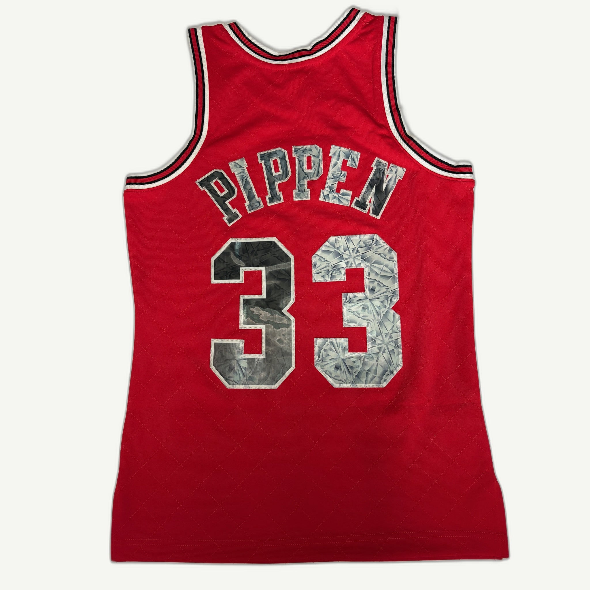 Mitchell & Ness Scottie Pippen Chicago Bulls 1997-98 Hardwood Classics NBA 75th Anniversary Diamond Swingman Jersey - Red