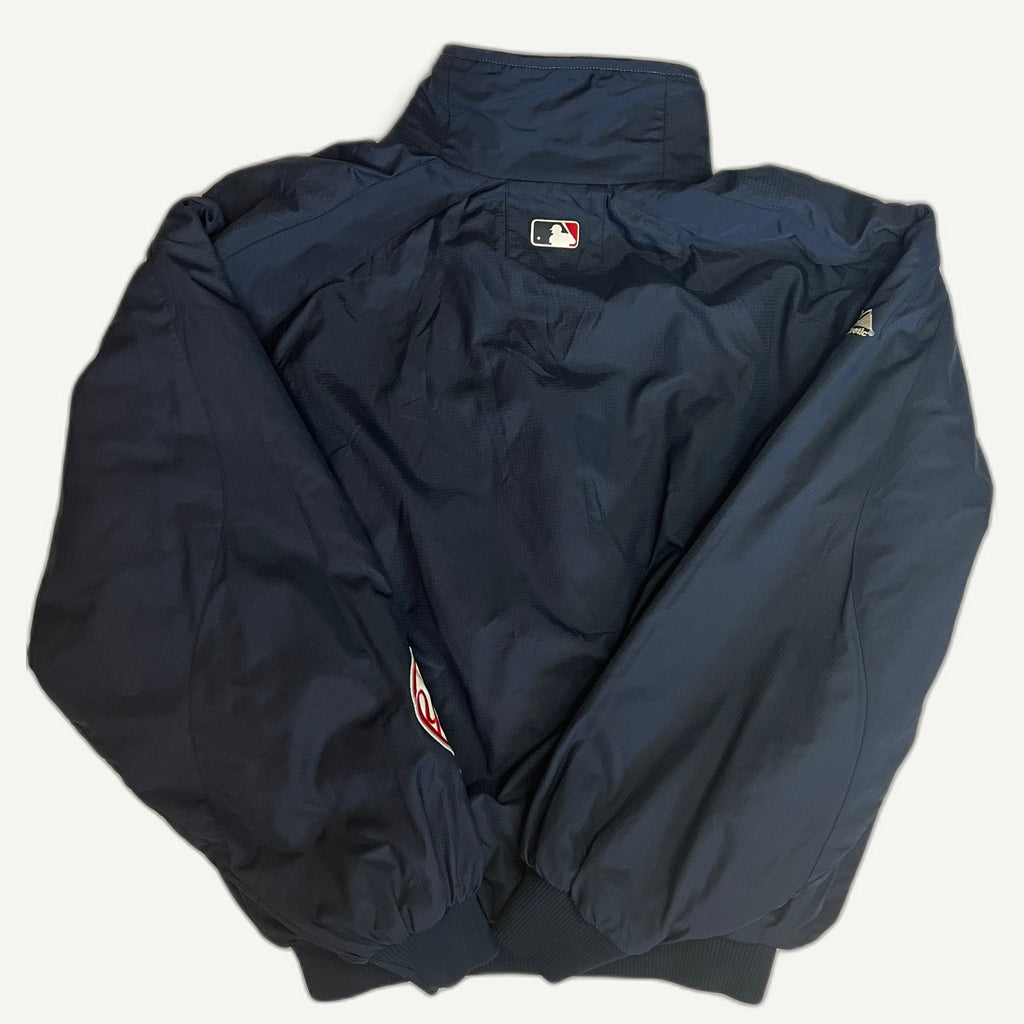 Vintage 2000s New York Yankees Majestic Authentic Full-Zip Dugout Jacket - L