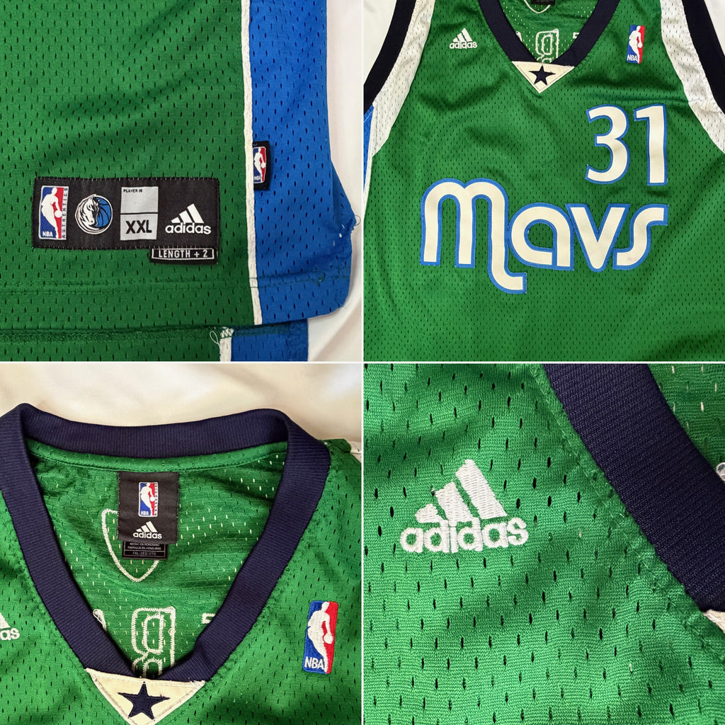 Vintage Adidas Jason Terry Dallas Mavericks Alternative Swingman Jersey - 2XL