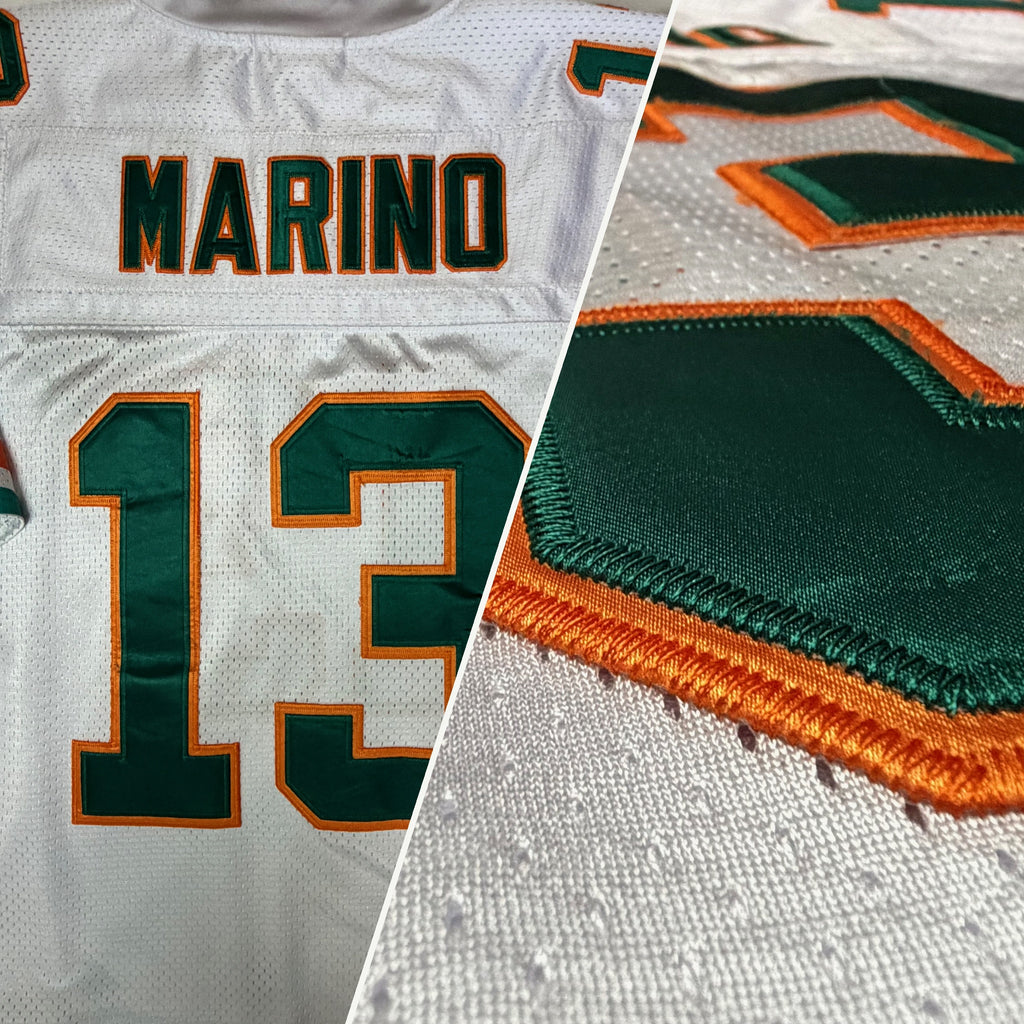 Vintage Mitchell & Ness Dan Marino Miami Dolphins 1994 75th Anniversary Throwback Jersey - XL