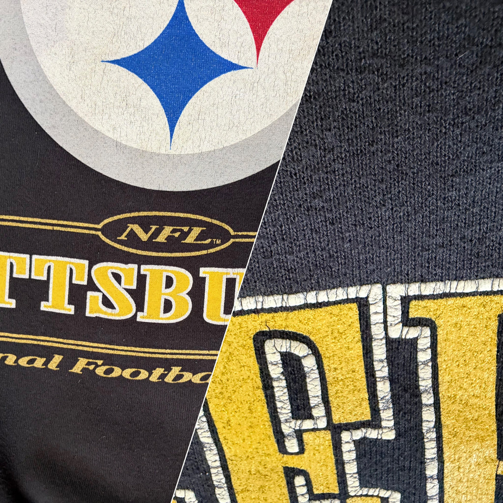 Vintage 1997 Pittsburgh Steelers Lee Sport Heavyweight Crewneck Sweatshirt - L