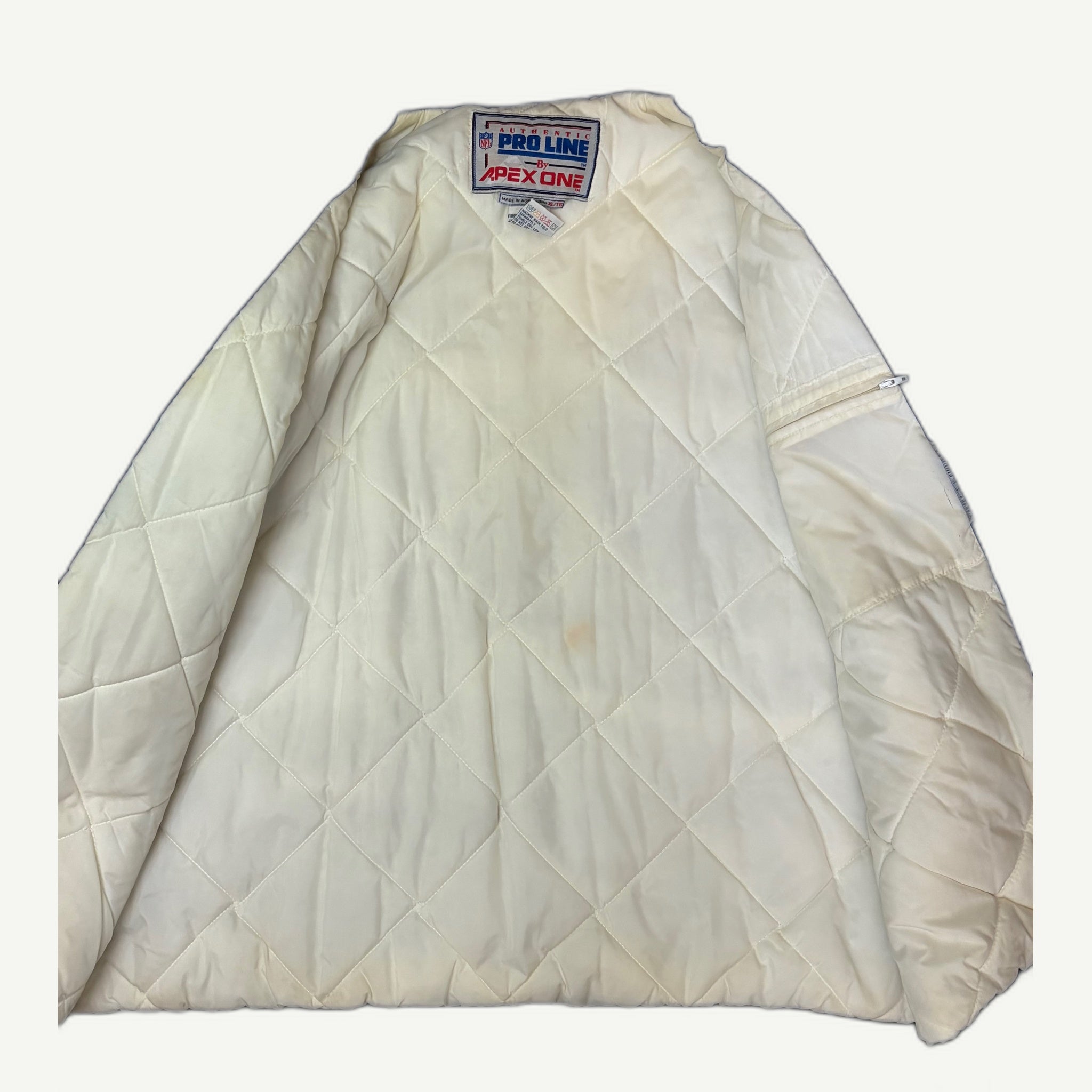 Vintage 90s Dallas Cowboys Apex One Insulated Puffer Jacket - XL