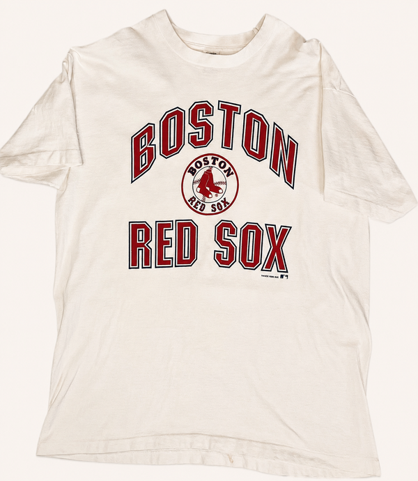 Vintage 1988 Boston Red Sox Twins Enterprise Graphic T-Shirt - XL