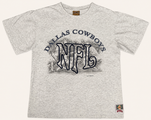 Vintage 1993 Dallas Cowboys Nutmeg Mills Embroidered T-Shirt - M