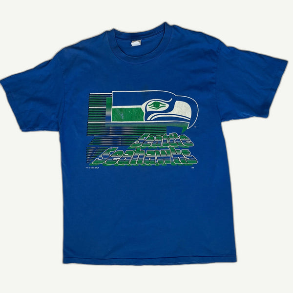 Vintage 1994 Seattle Seahawks Competitor Graphic T-Shirt - XL