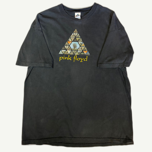 Vintage 2005 Pink Floyd 'Images in Pyramid' Album Collage T-Shirt - 2XL
